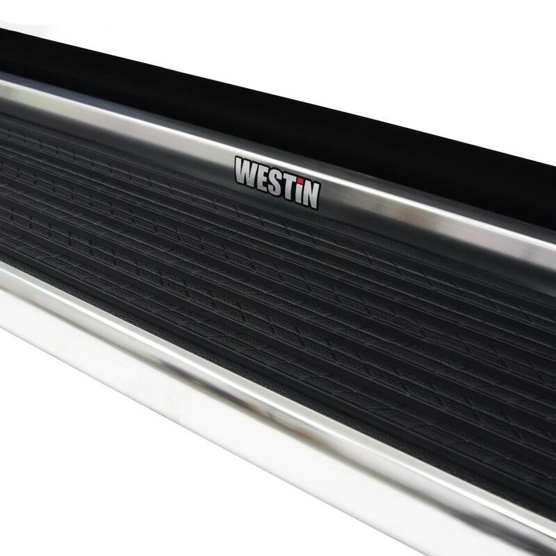 WES Running Boards - Sure-Grip - Westin SG6 Polished Aluminum Running Boards 74.25 in - Polished
