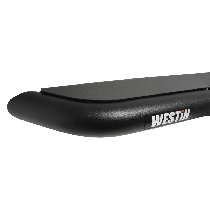 WES Nerf Bars - Outlaw - Westin 07-21 Toyota Tundra Double Cab Outlaw Nerf Step Bars - Textured Black
