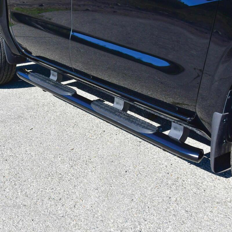 WES Nerf Bars - PRO TRAXX 4 - Westin 2022 Nissan Frontier Crew Cab PRO TRAXX 4 Oval Nerf Step Bars - Black