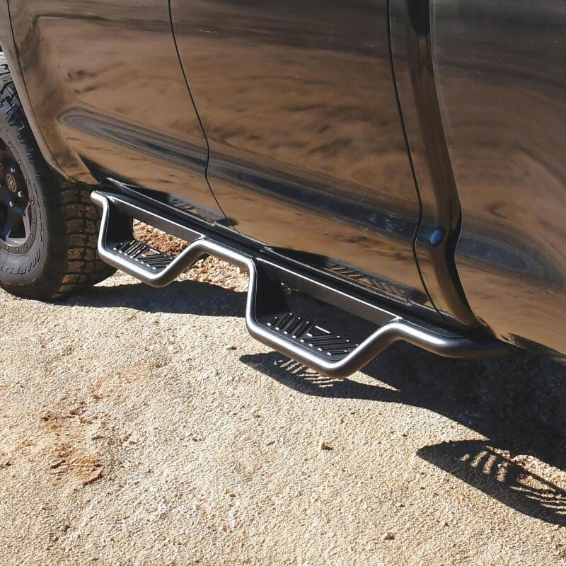 WES Nerf Bars - Outlaw - Westin 07-21 Toyota Tundra Double Cab Outlaw Nerf Step Bars - Textured Black