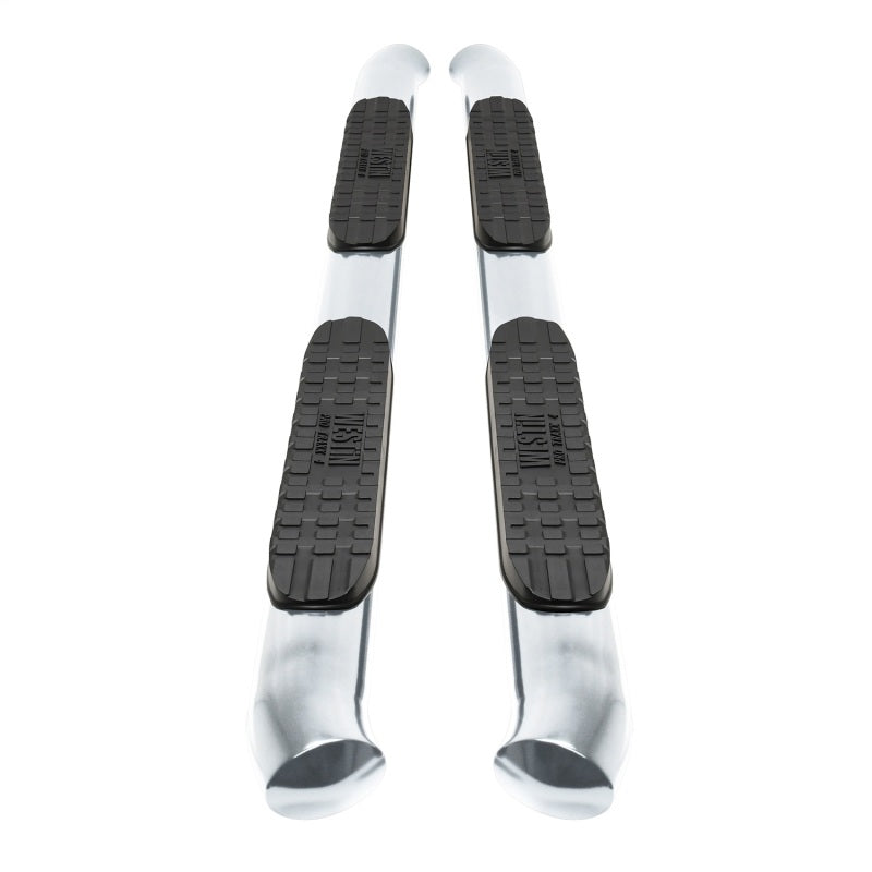 WES Nerf Bars - PRO TRAXX 4 - Westin 2022 Toyota Tundra Double Cab PRO TRAXX 4 Oval Nerf Step Bars - Stainless Steel