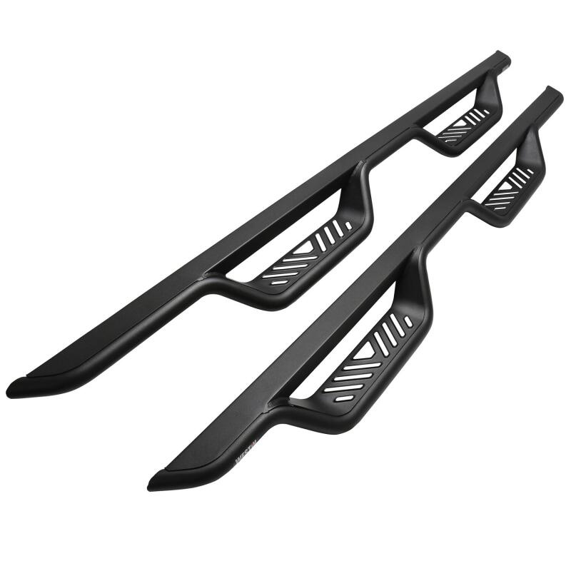WES Nerf Bars - Outlaw - Westin 19-22 Ram 1500 Crew Cab (Excl. 19-22 Ram 1500 Classic) Outlaw Nerf Step Bars - Textured Black