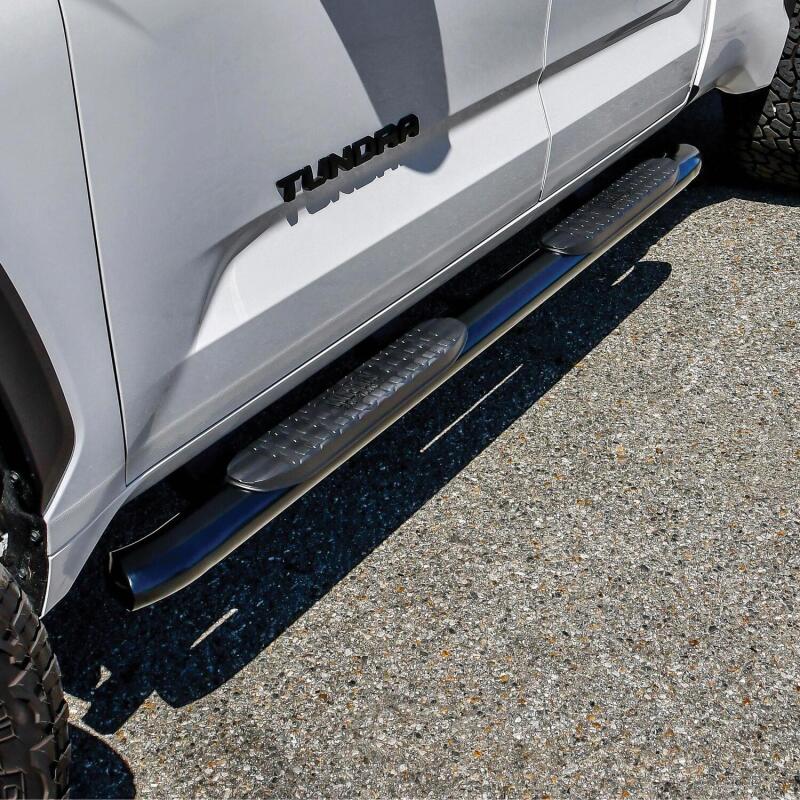 WES Nerf Bars - PRO TRAXX 4 - Westin 2022 Toyota Tundra Double Cab PRO TRAXX 4 Oval Nerf Step Bars - Black