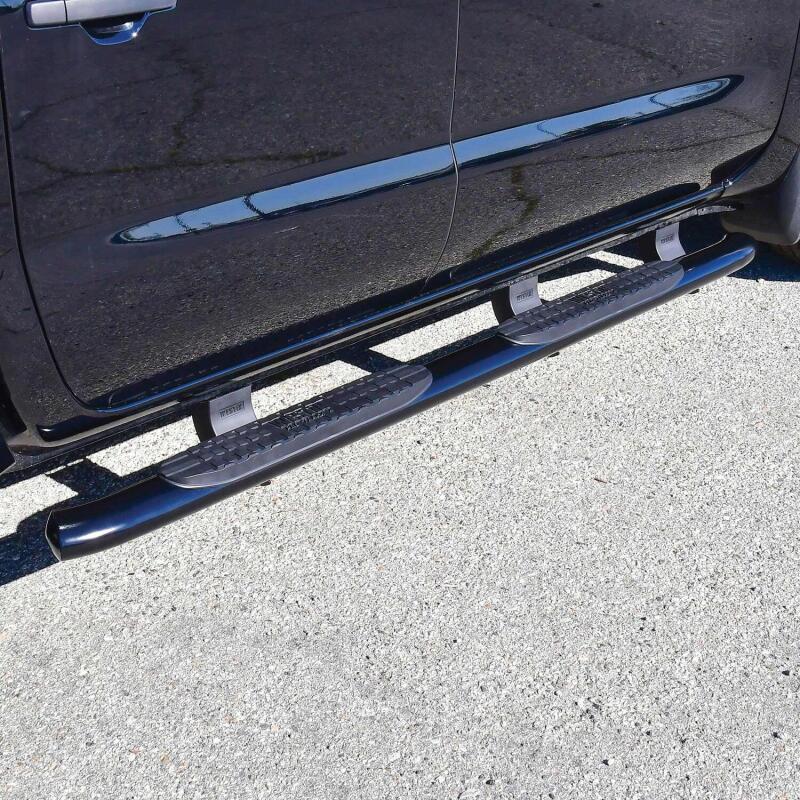 WES Nerf Bars - PRO TRAXX 4 - Westin 2022 Nissan Frontier Crew Cab PRO TRAXX 4 Oval Nerf Step Bars - Black