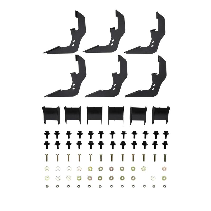 WES Nerf Bars - R7 - Westin 19-22 Chevrolet Silverado 1500 DC (Excl. 2019 LD/Limited) R7 Nerf Step Bars - Black