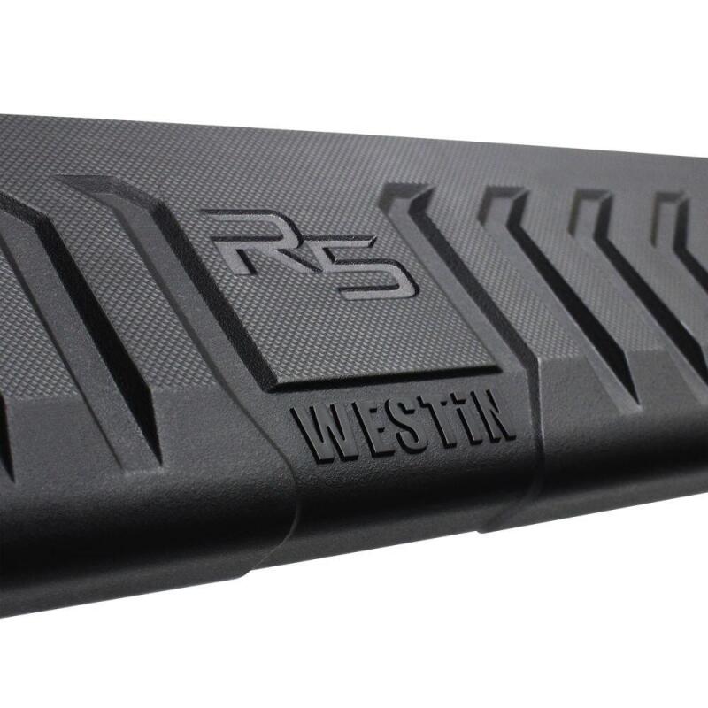 WES Nerf Bars - R5 - Westin 07-18 Chevrolet Silverado 1500 Crew Cab 5.5ft Bed R5 M-Series Nerf Step Bars - Black