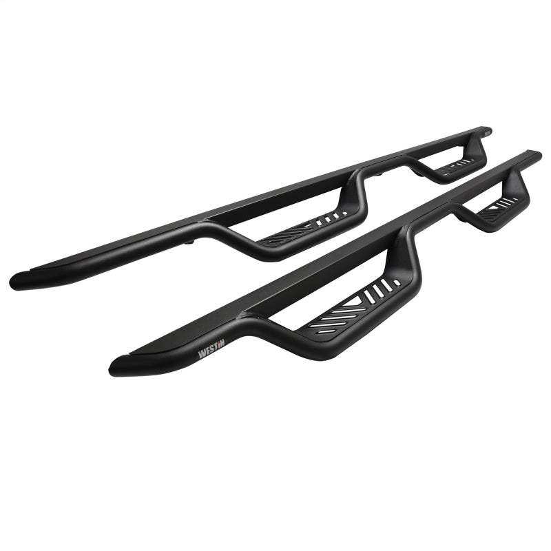 WES Nerf Bars - Outlaw - Westin 19-22 Ram 1500 Crew Cab (Excl. 19-22 Ram 1500 Classic) Outlaw Nerf Step Bars - Textured Black