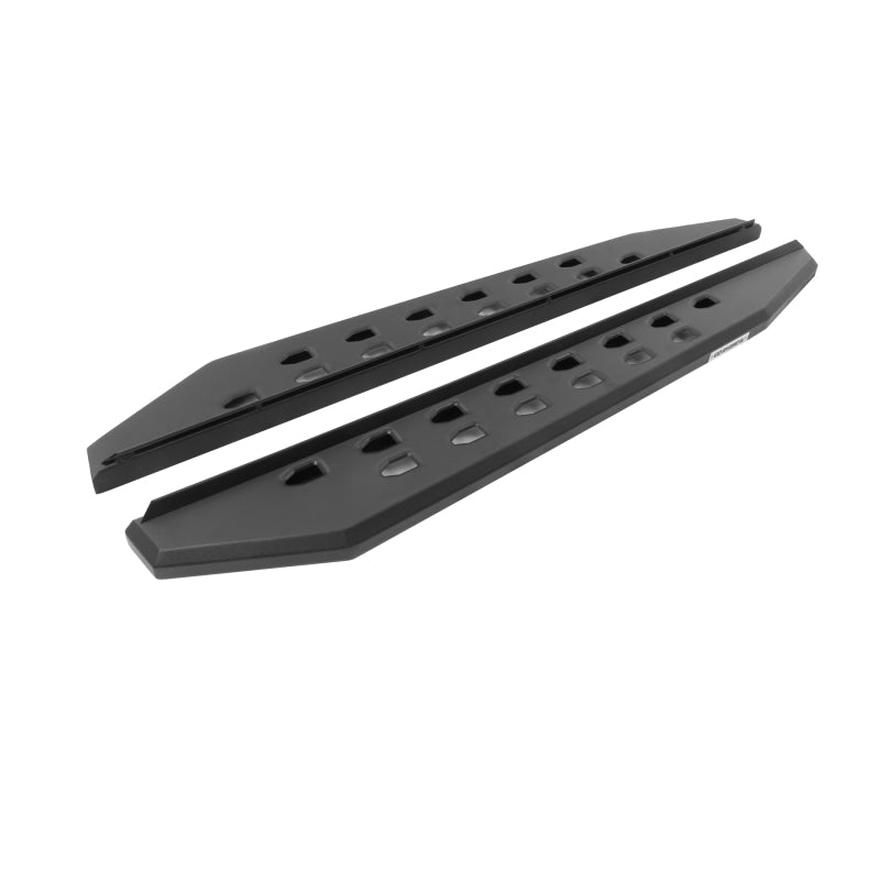 GOR RB20 Slim Running Boards - Go Rhino RB20 Slim Running Boards - Universal 48in. - Tex. Blk