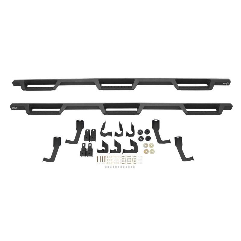 WES Nerf Bars - HDX Drop - Westin 10-18 Dodge Ram Crew Cab 5ft & 6ft Bed HDX Drop Wheel-To-Wheel Nerf Step Bars - Text. Blk
