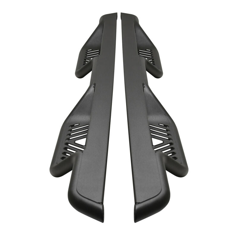 WES Nerf Bars - Outlaw - Westin 14-18 Chevrolet Silverado/GMC Sierra Crew Cab Outlaw Nerf Step Bars (Excl. Diesel) -Text. Blk