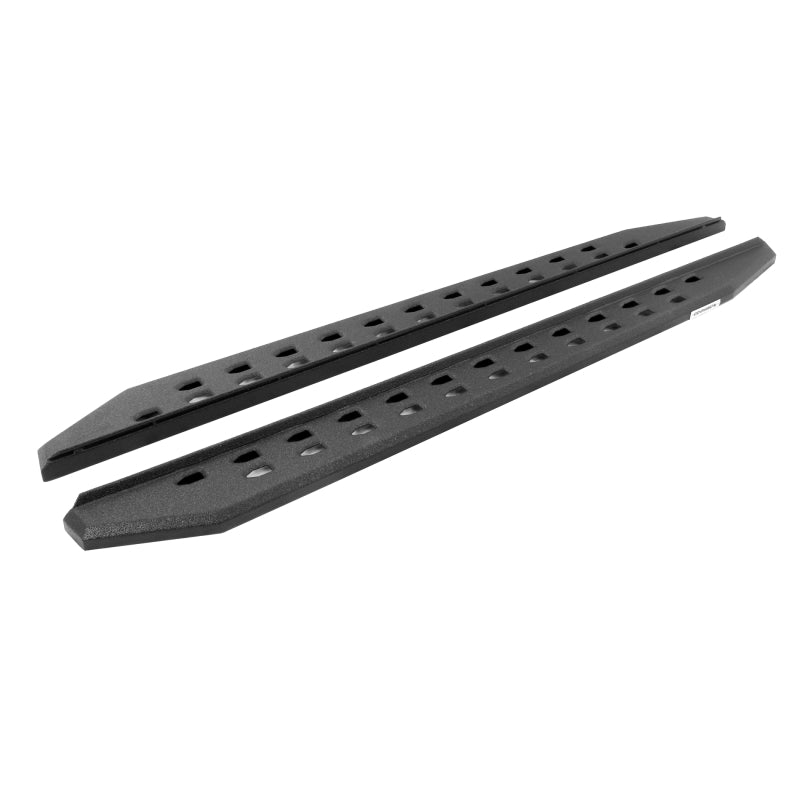 GOR RB20 Slim Running Boards - Go Rhino RB20 Slim Running Boards - Universal 73in. - Bedliner Coating
