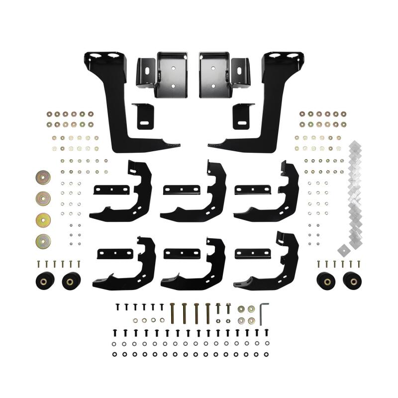 WES Nerf Bars - PRO TRAXX 5 - Westin 19-22 RAM 1500 CC 5ft7in. Bed (Excl. Classic) PRO TRAXX 5 W2W Oval Nerf Step Bars - Black