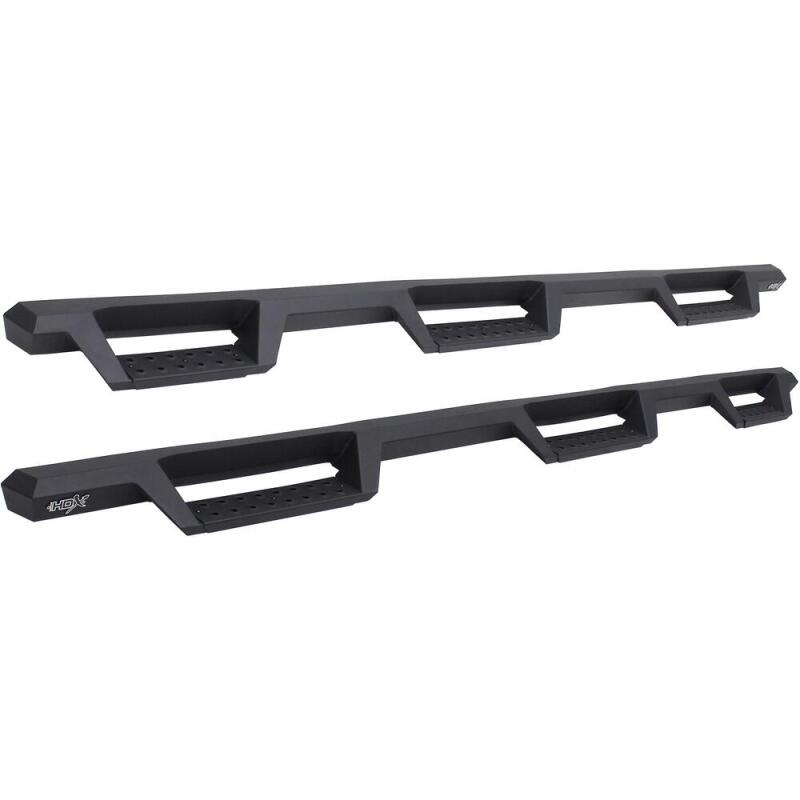 WES Nerf Bars - HDX Drop - Westin/HDX 07-18 Chevrolet Silverado (Excl. Classic) 6.5ft. Bed Drop W2W Nerf Step Bars - Tex. Blk