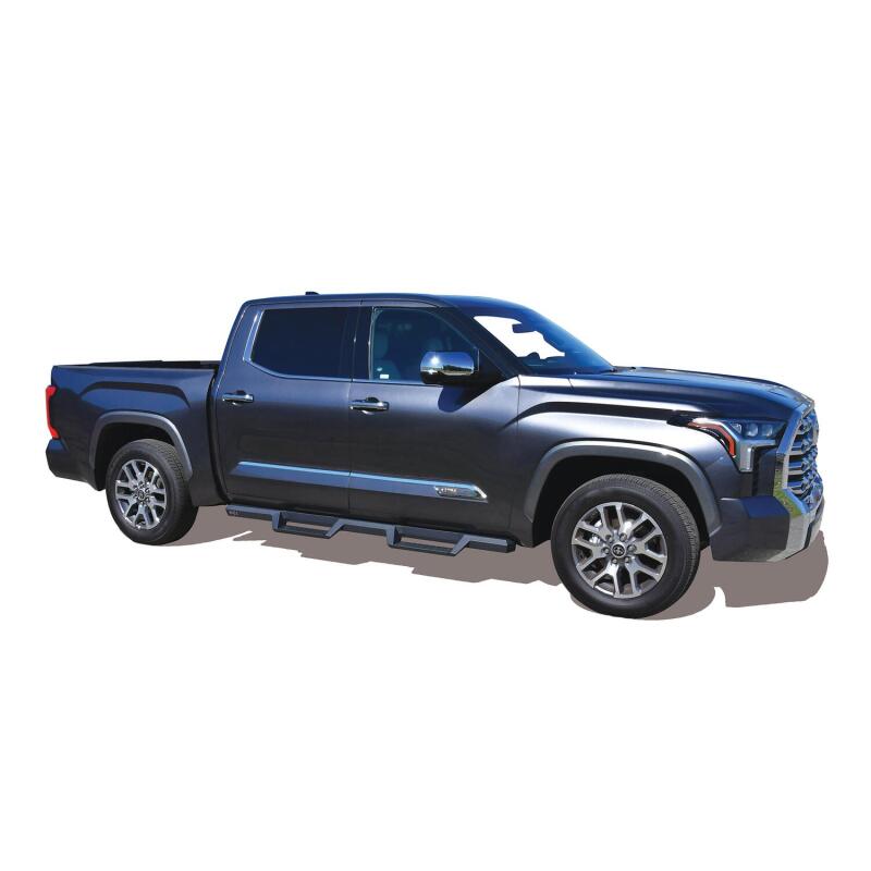 WES Nerf Bars - HDX Drop - Westin Toyota Tundra CrewMax 2022 Drop Nerf Step Bars - Textured Black