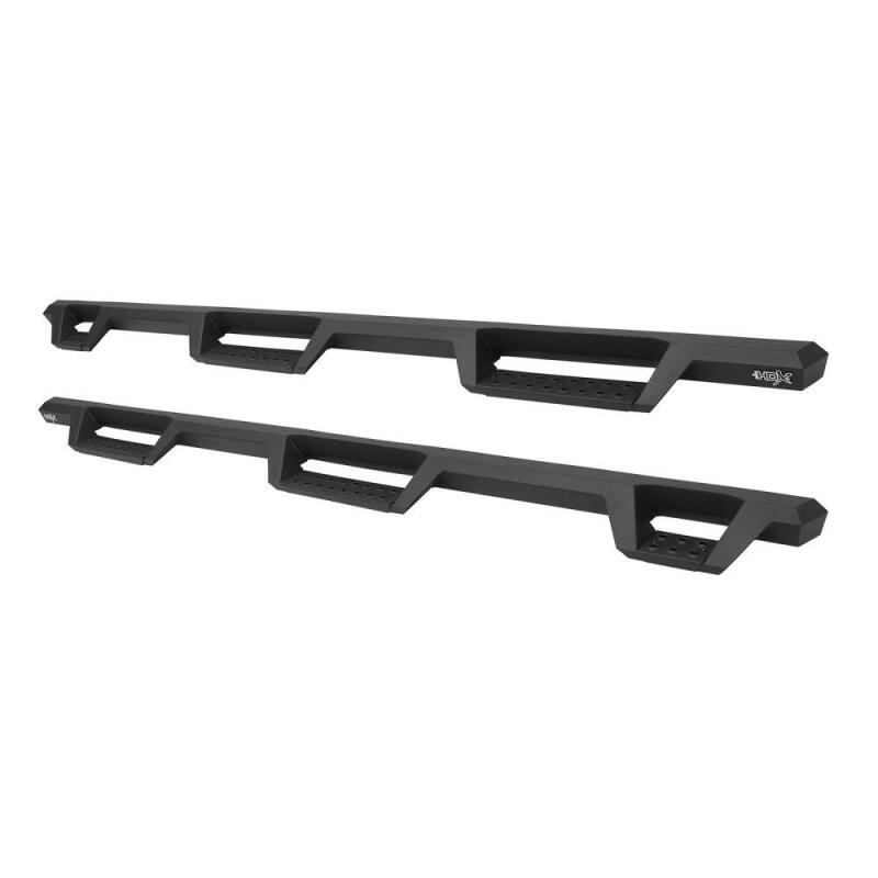 WES Nerf Bars - HDX Drop - Westin 10-18 Dodge Ram Crew Cab 5ft & 6ft Bed HDX Drop Wheel-To-Wheel Nerf Step Bars - Text. Blk