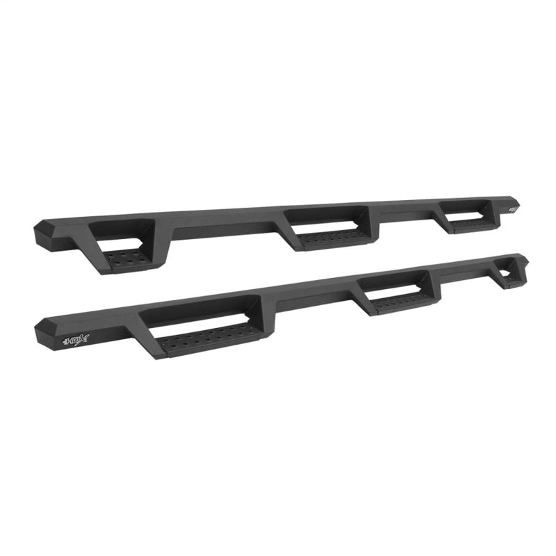WES Nerf Bars - HDX Drop - Westin 10-18 Dodge Ram Crew Cab 5ft & 6ft Bed HDX Drop Wheel-To-Wheel Nerf Step Bars - Text. Blk