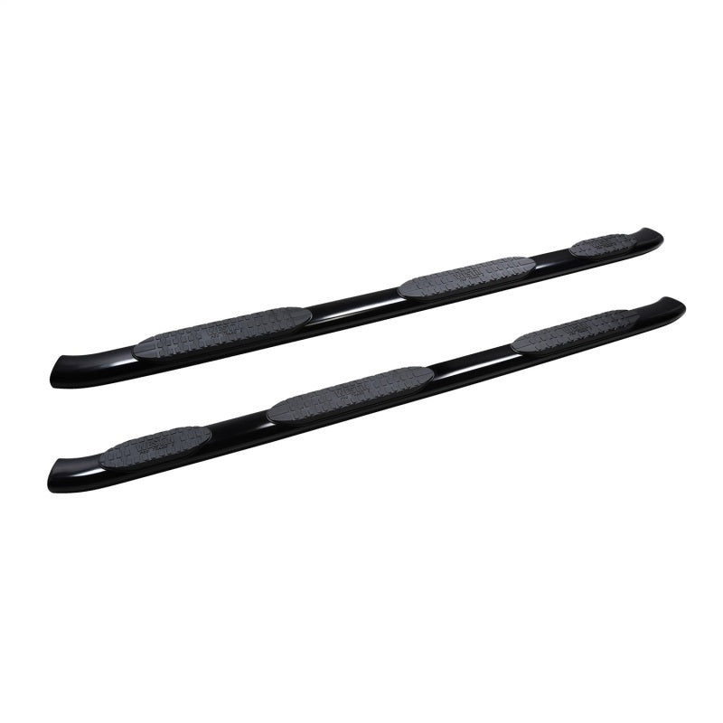 WES Nerf Bars - PRO TRAXX 5 - Westin 19-22 RAM 1500 CC 5ft7in. Bed (Excl. Classic) PRO TRAXX 5 W2W Oval Nerf Step Bars - Black