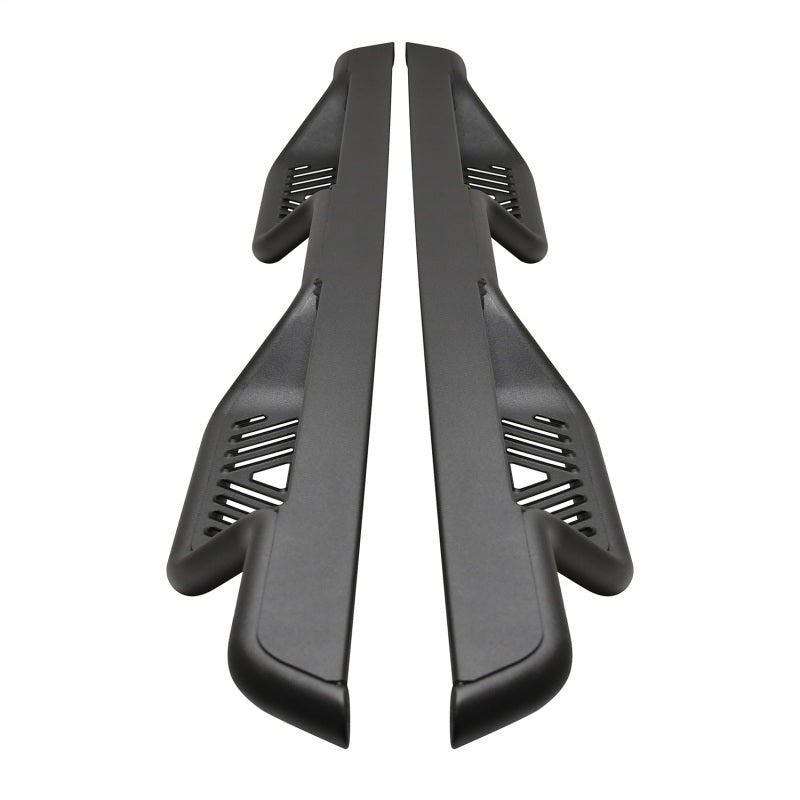 WES Nerf Bars - Outlaw - Westin 14-18 Chevrolet Silverado/GMC Sierra Crew Cab Outlaw Nerf Step Bars (Excl. Diesel) -Text. Blk