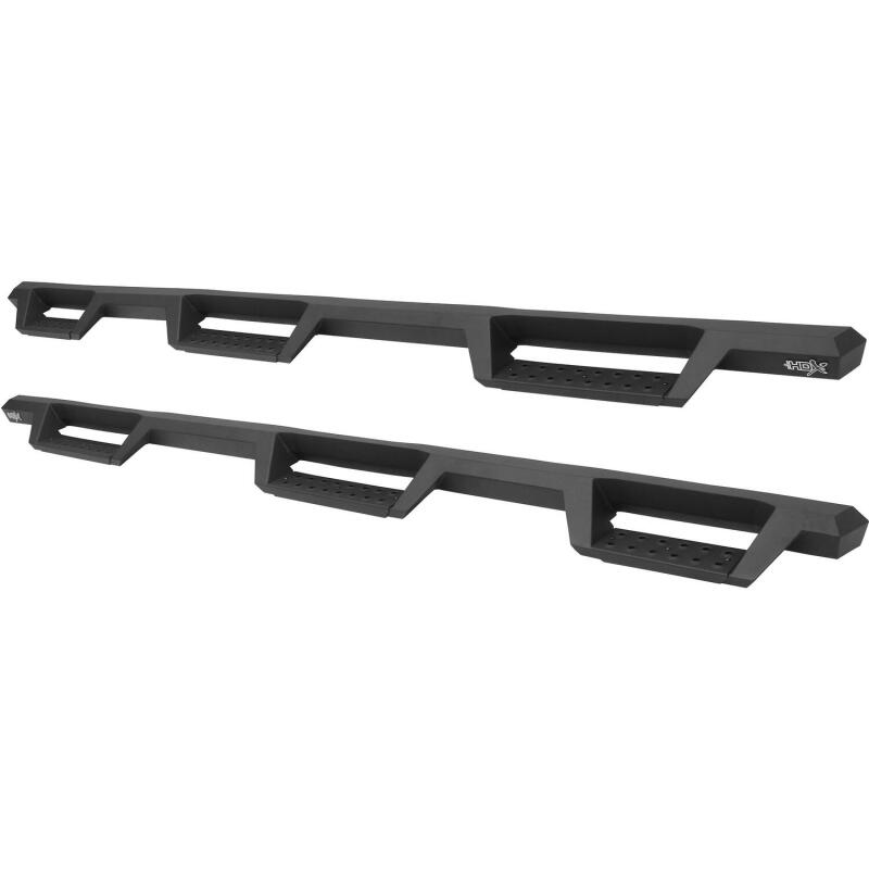 WES Nerf Bars - HDX Drop - Westin/HDX 07-18 Chevrolet Silverado (Excl. Classic) 6.5ft. Bed Drop W2W Nerf Step Bars - Tex. Blk