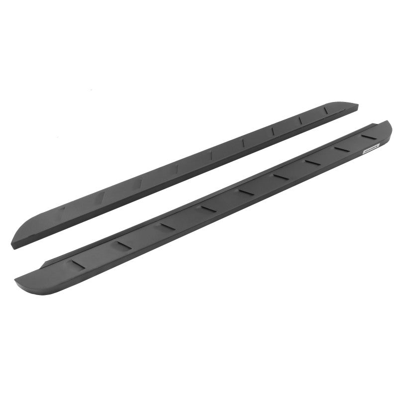 GOR RB10 Slim Running Boards - Go Rhino RB10 Slim Running Boards - Universal 68in. (Fits 2DR) - Bedliner Coating