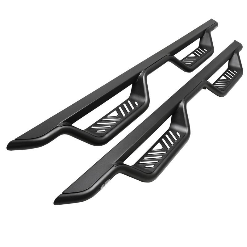 WES Nerf Bars - Outlaw - Westin 07-21 Toyota Tundra Double Cab Outlaw Nerf Step Bars - Textured Black
