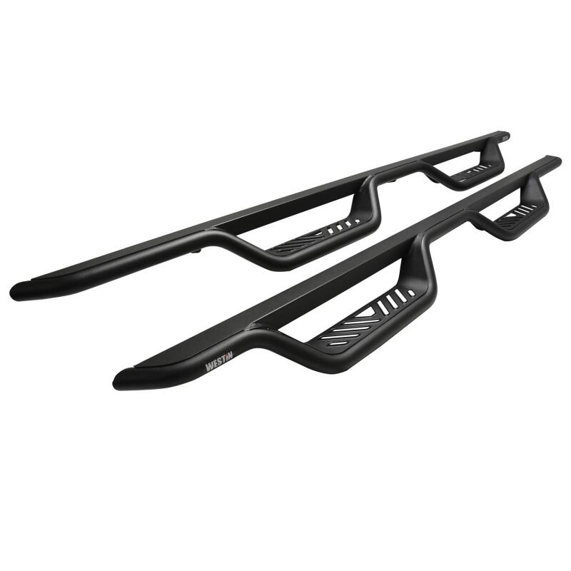WES Nerf Bars - Outlaw - Westin 19-22 Ram 1500 Crew Cab (Excl. 19-22 Ram 1500 Classic) Outlaw Nerf Step Bars - Textured Black