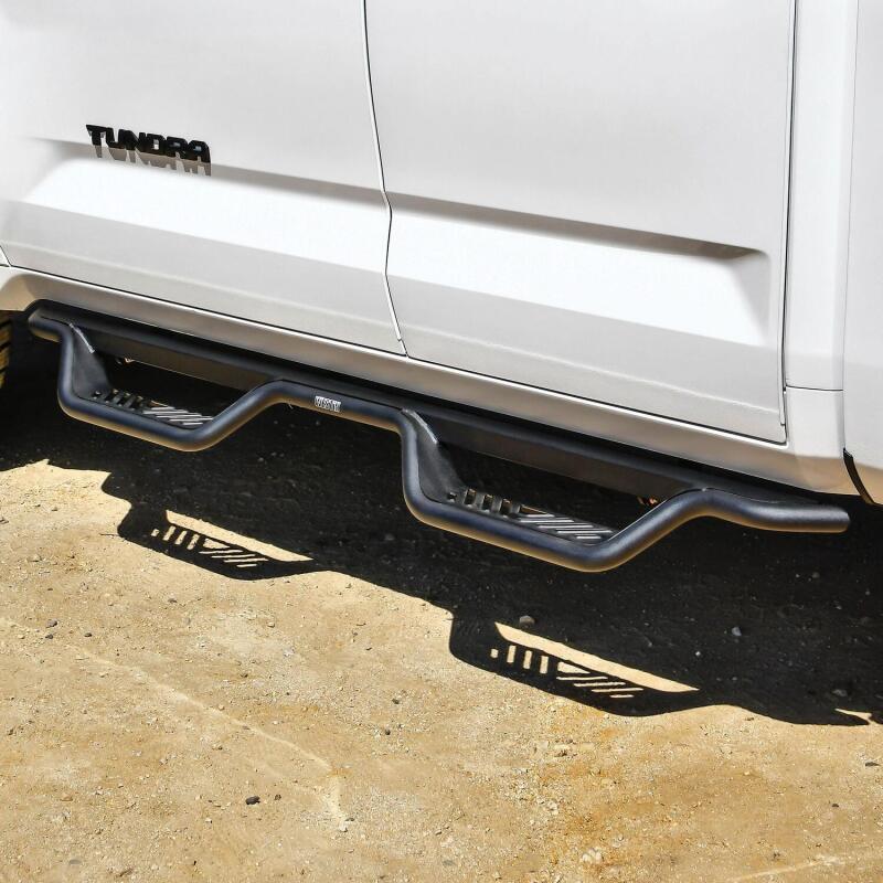 WES Nerf Bars - Outlaw - Westin 2022+ Toyota Tundra Double Cab Outlaw Nerf Step Bars - Textured Black