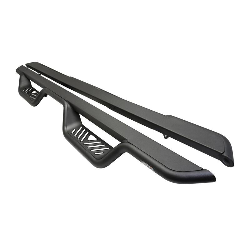 WES Nerf Bars - Outlaw - Westin 14-18 Chevrolet Silverado/GMC Sierra Crew Cab Outlaw Nerf Step Bars (Excl. Diesel) -Text. Blk