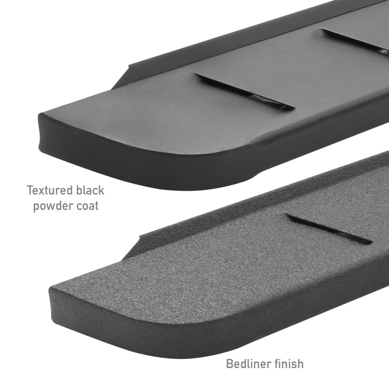 GOR RB10 Slim Running Boards - Go Rhino RB10 Slim Running Boards - Universal 48in. (Fits 2DR) - Bedliner Coating