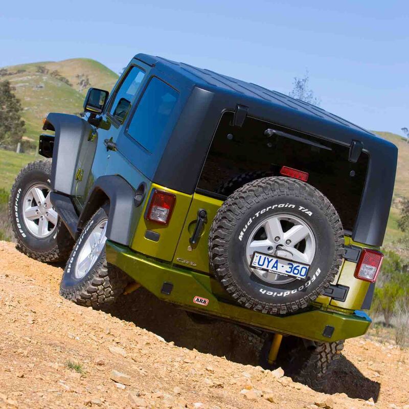 ARB Rear Bars w/o Carriers - ARB Rear Bar Jk W/Tow Points – The Wash ...