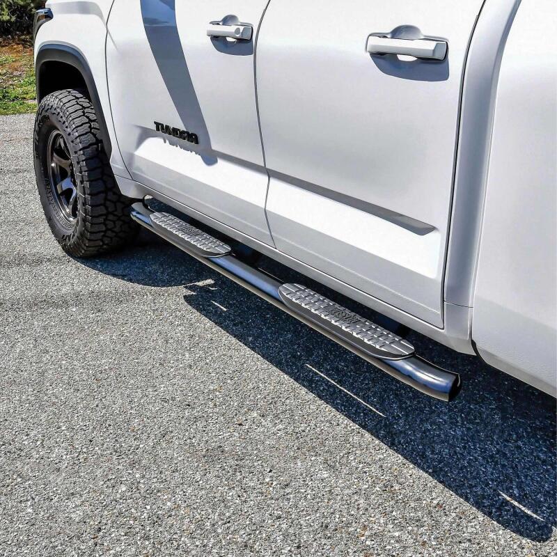 WES Nerf Bars - PRO TRAXX 4 - Westin 2022 Toyota Tundra Double Cab PRO TRAXX 4 Oval Nerf Step Bars - Black