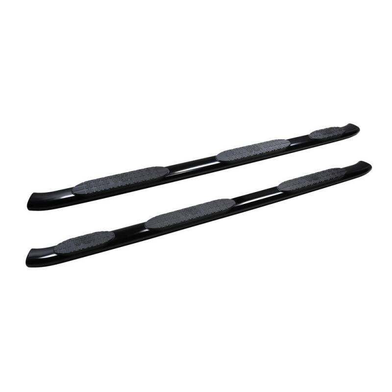 WES Nerf Bars - PRO TRAXX 5 - Westin 19-22 RAM 1500 CC 5ft7in. Bed (Excl. Classic) PRO TRAXX 5 W2W Oval Nerf Step Bars - Black