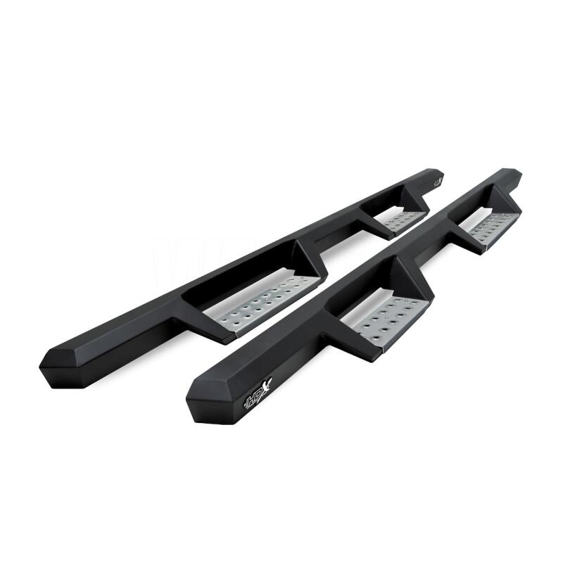 WES Nerf Bars - HDX Drop - Westin 21-22 Ford Bronco 4DR HDX Stainless Drop Nerf Step Bars - Textured Black